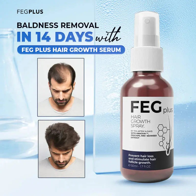 FEG Plus Hair Growth Spray ( Buy One Get One Free )