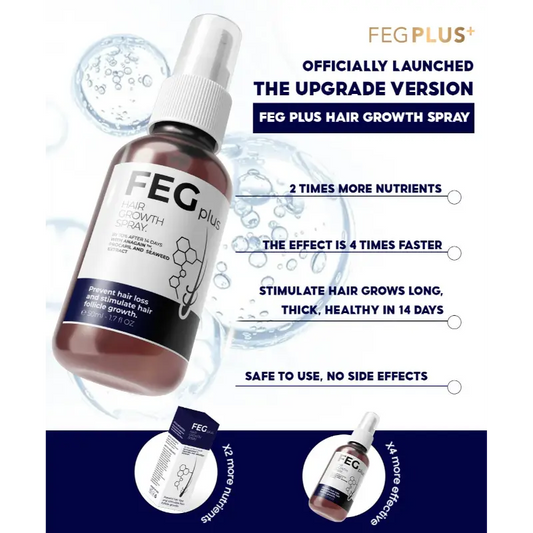 FEG Plus Hair Growth Spray  ( Buy One Get One Free )